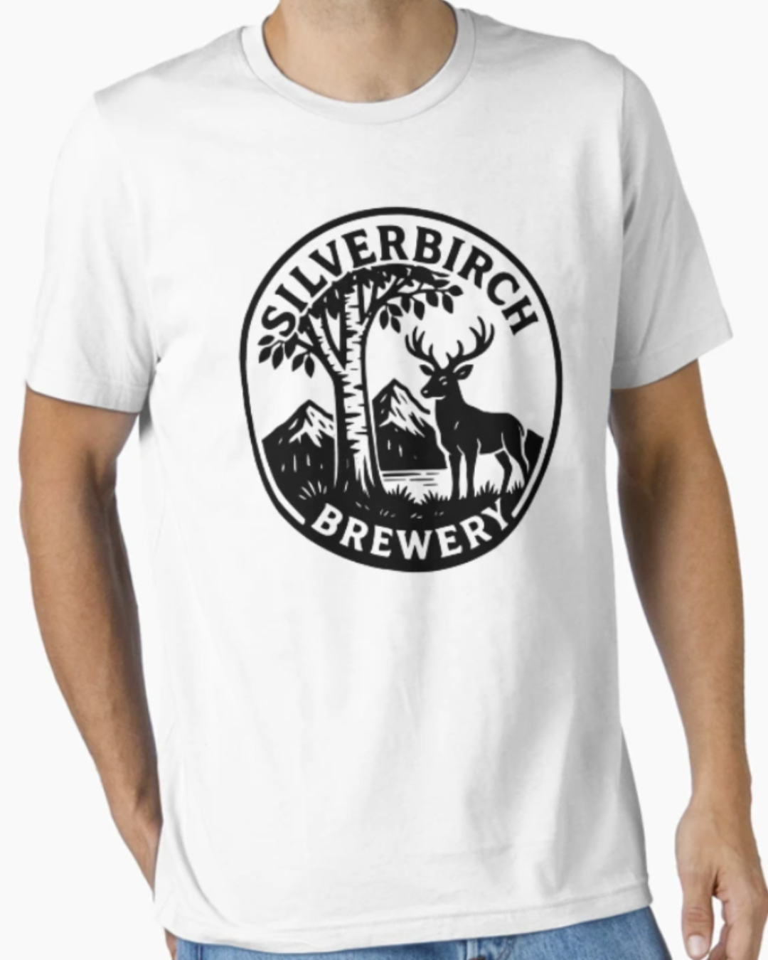 Black Logo Print T-Shirt