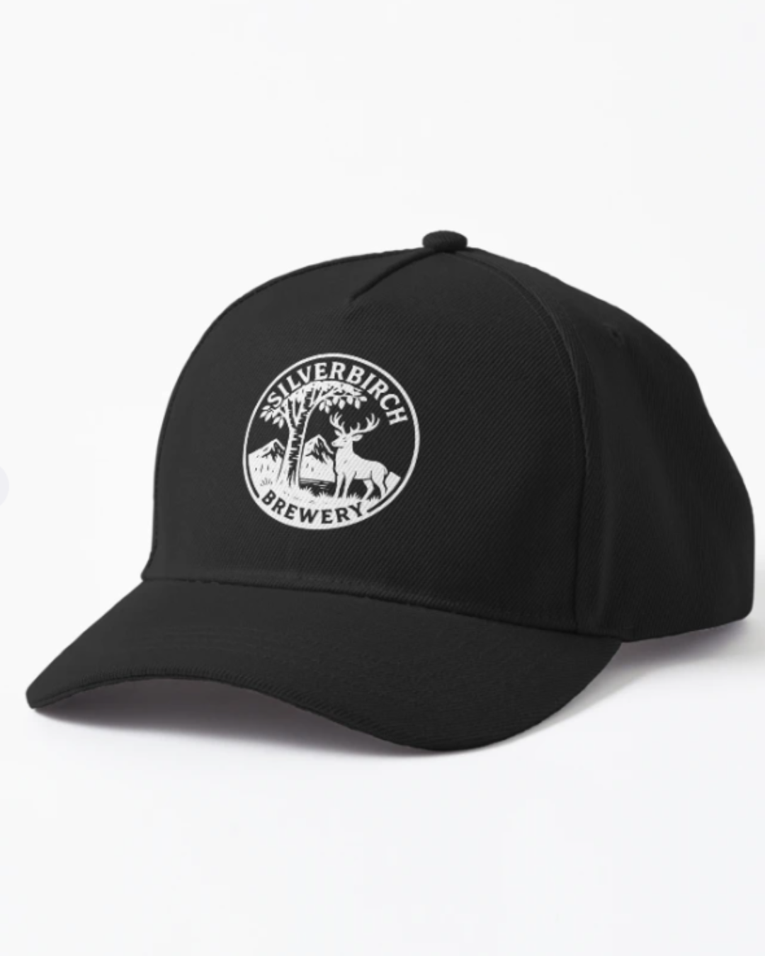 White Logo Hat